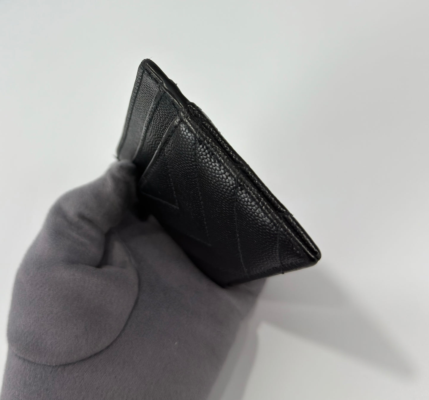 Ysl Monogram Quilted Leather Card Holder