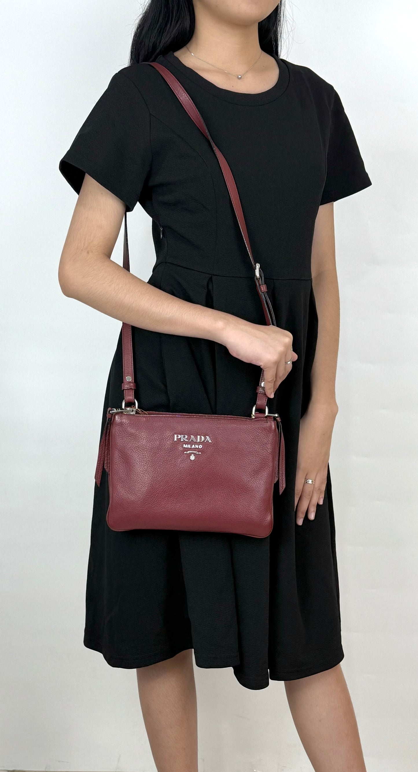 Prada Vitello Crossbody