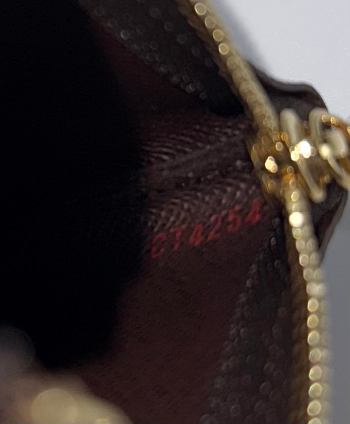 Louis Vuitton Key Cles Damier Ebene