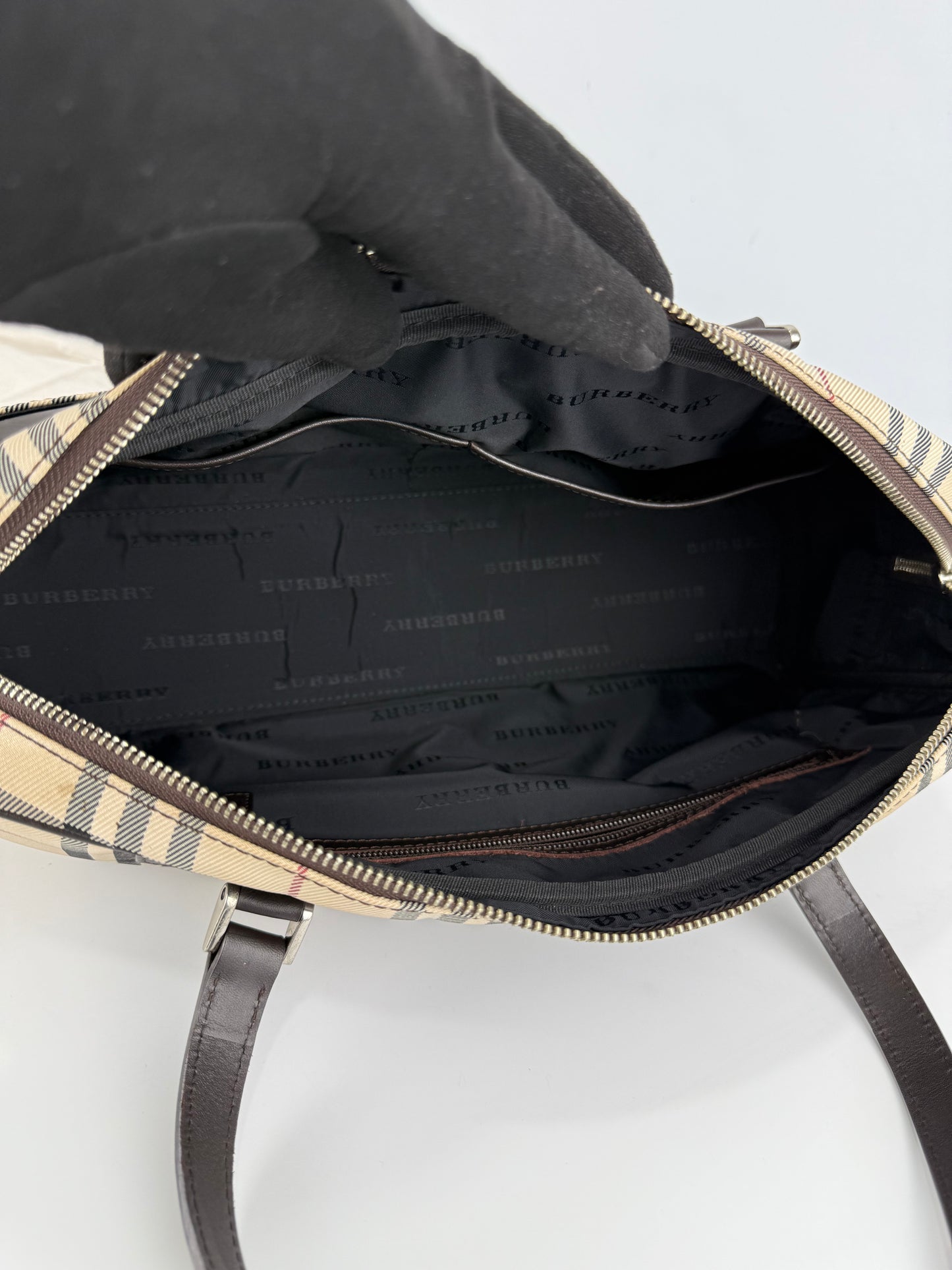 Burberry Nova Check Shoulder Bag