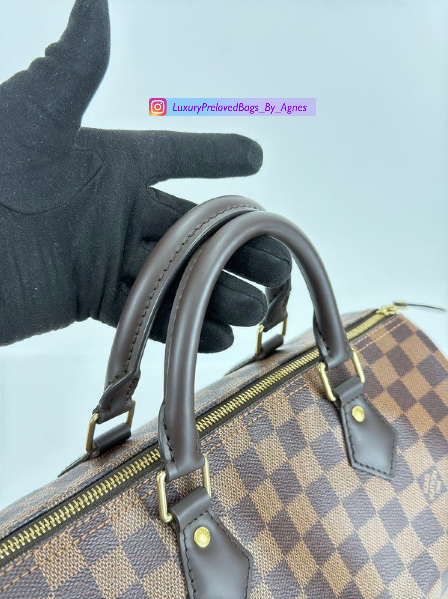 Lv Speedy 30 Damier