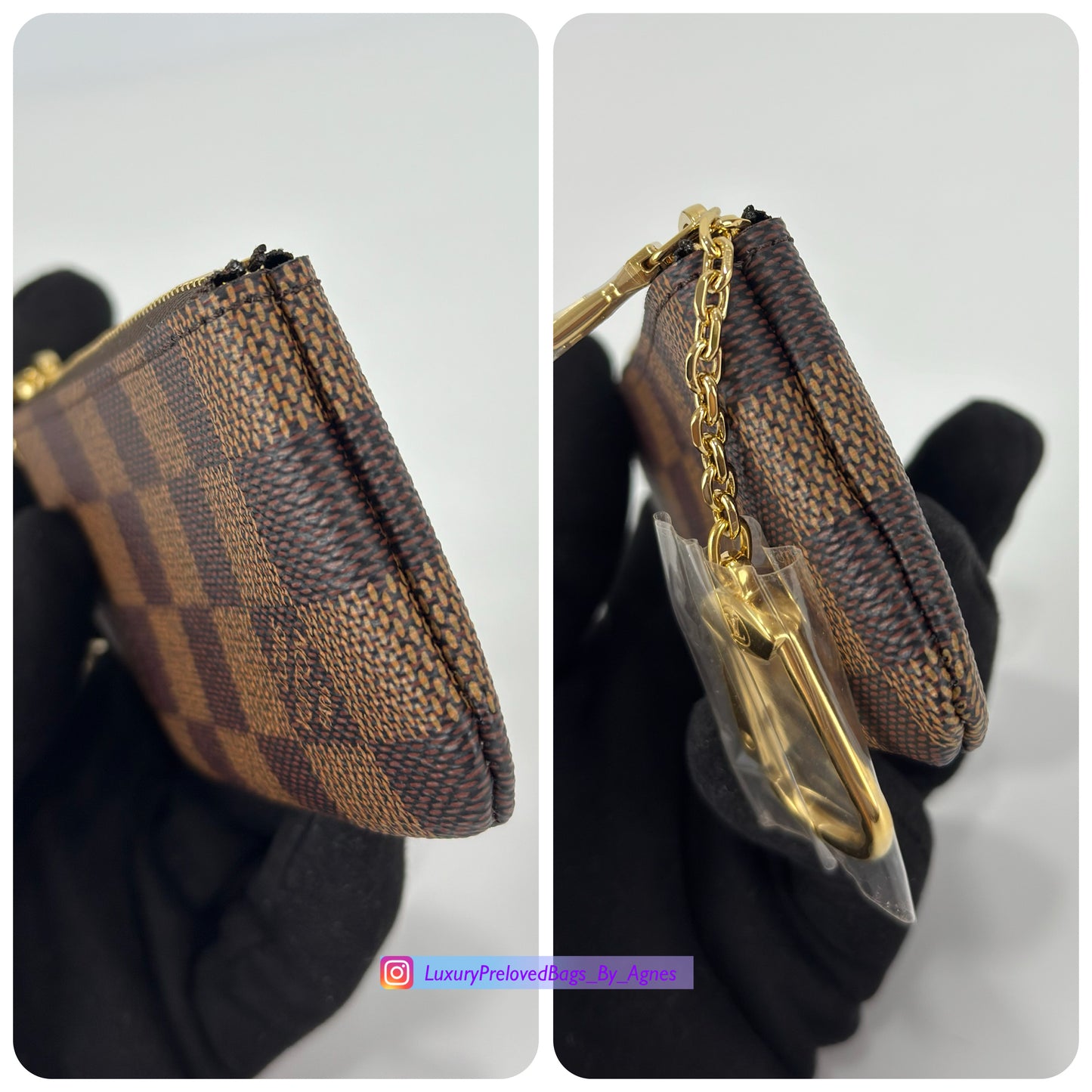 Louis Vuitton Key Cles Damier Ebene