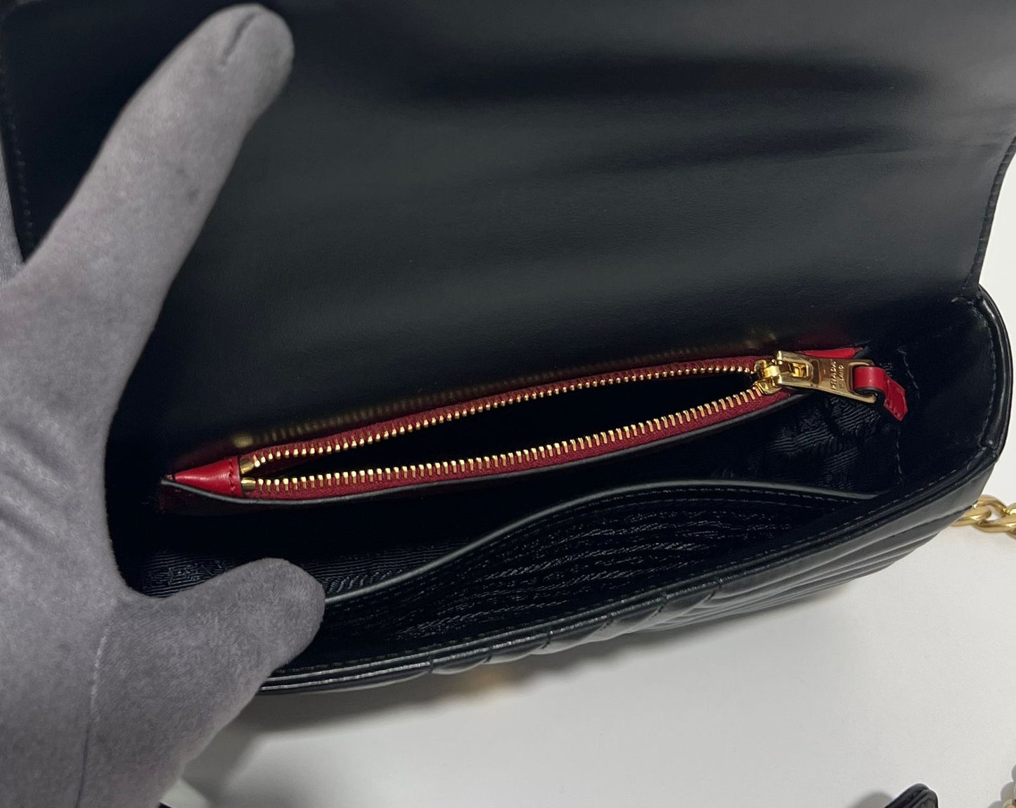 Prada flap Diagramme