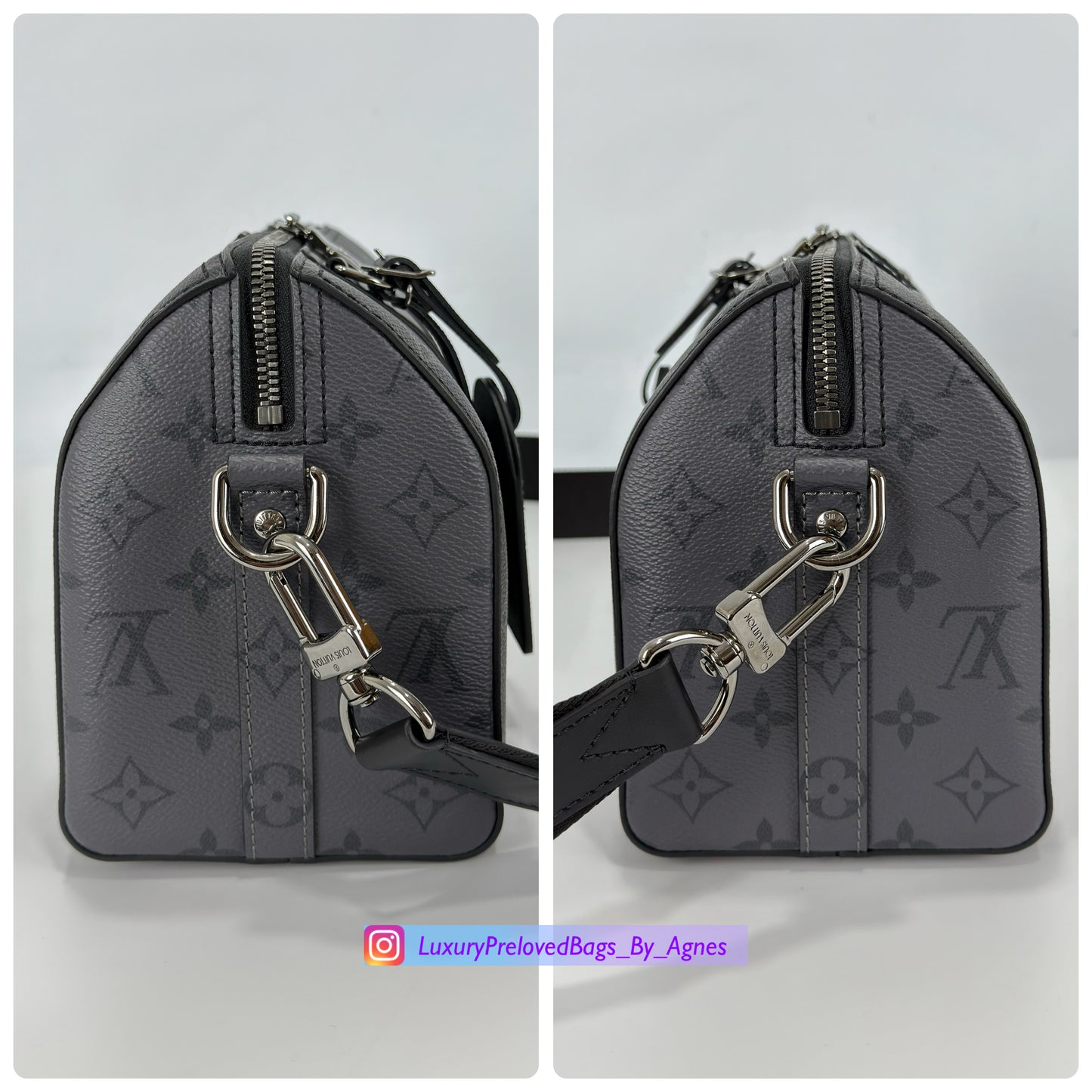 Louis Vuitton City Keepall Monogram Eclipse