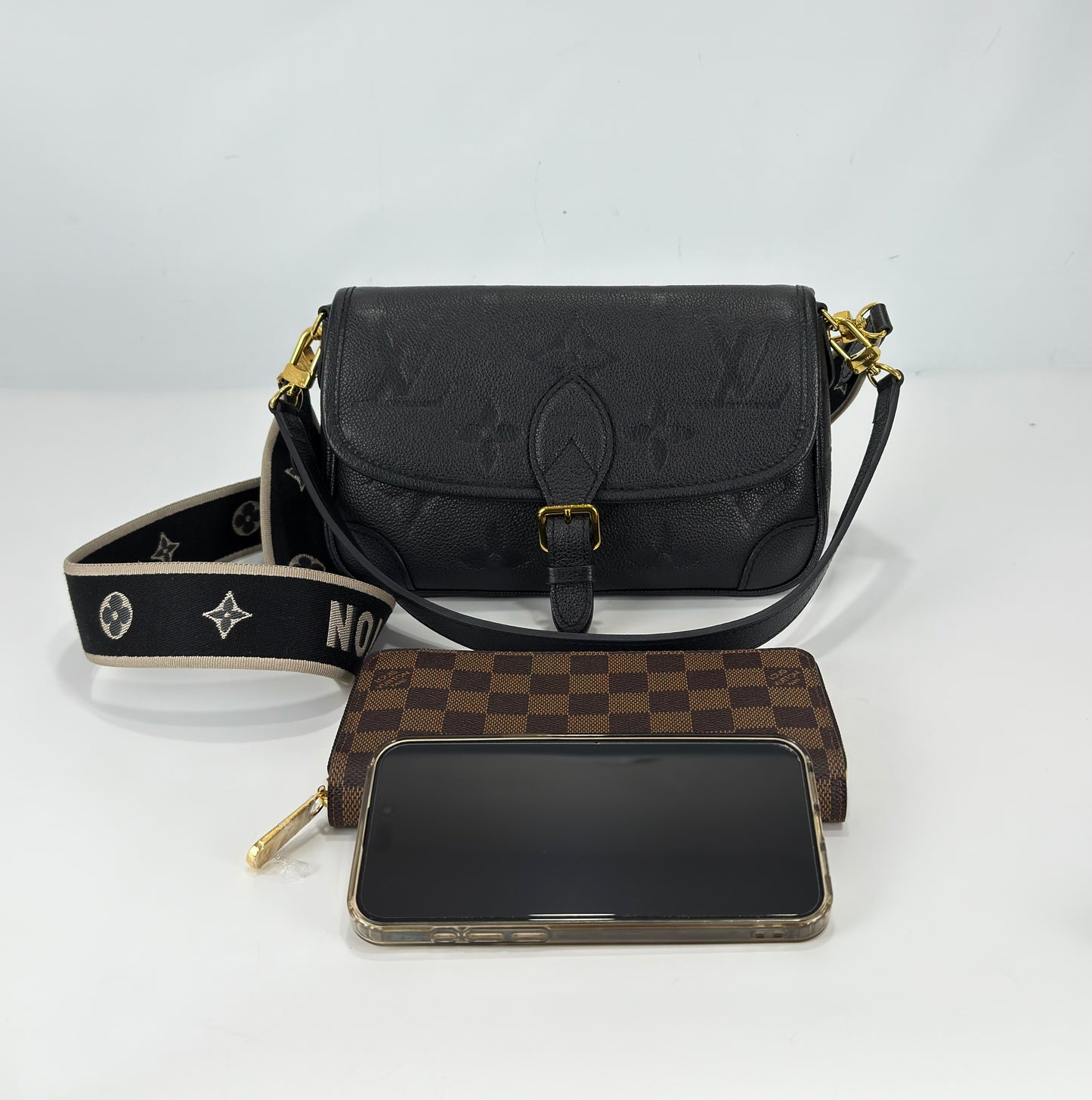 Louis Vuitton Diane Monogram Empreinte Leather