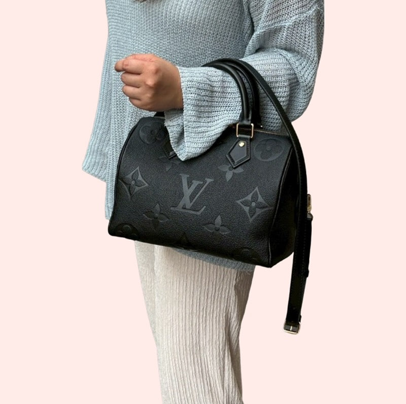 Louis Vuitton Speedy Bandoulière 25 Monogram Empreinte
