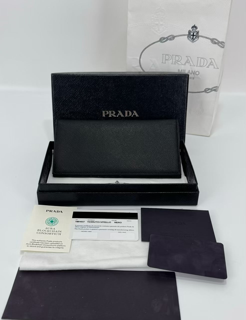 Prada Saffiano Leather Wallet