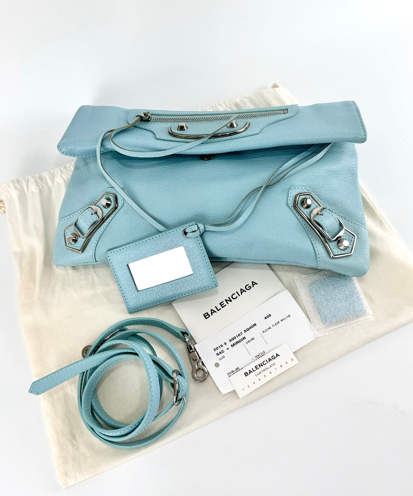 Balenciaga Envelope Clutch