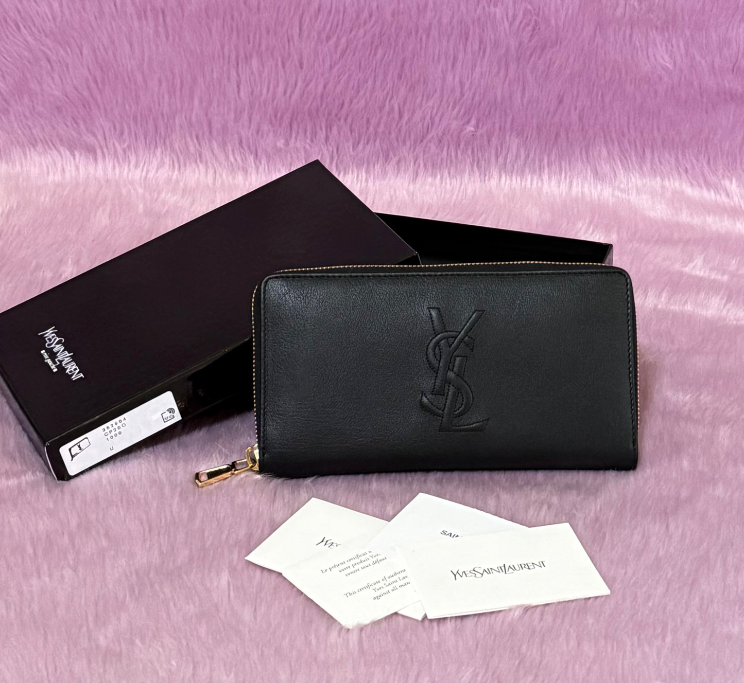 Ysl Zippy Wallet