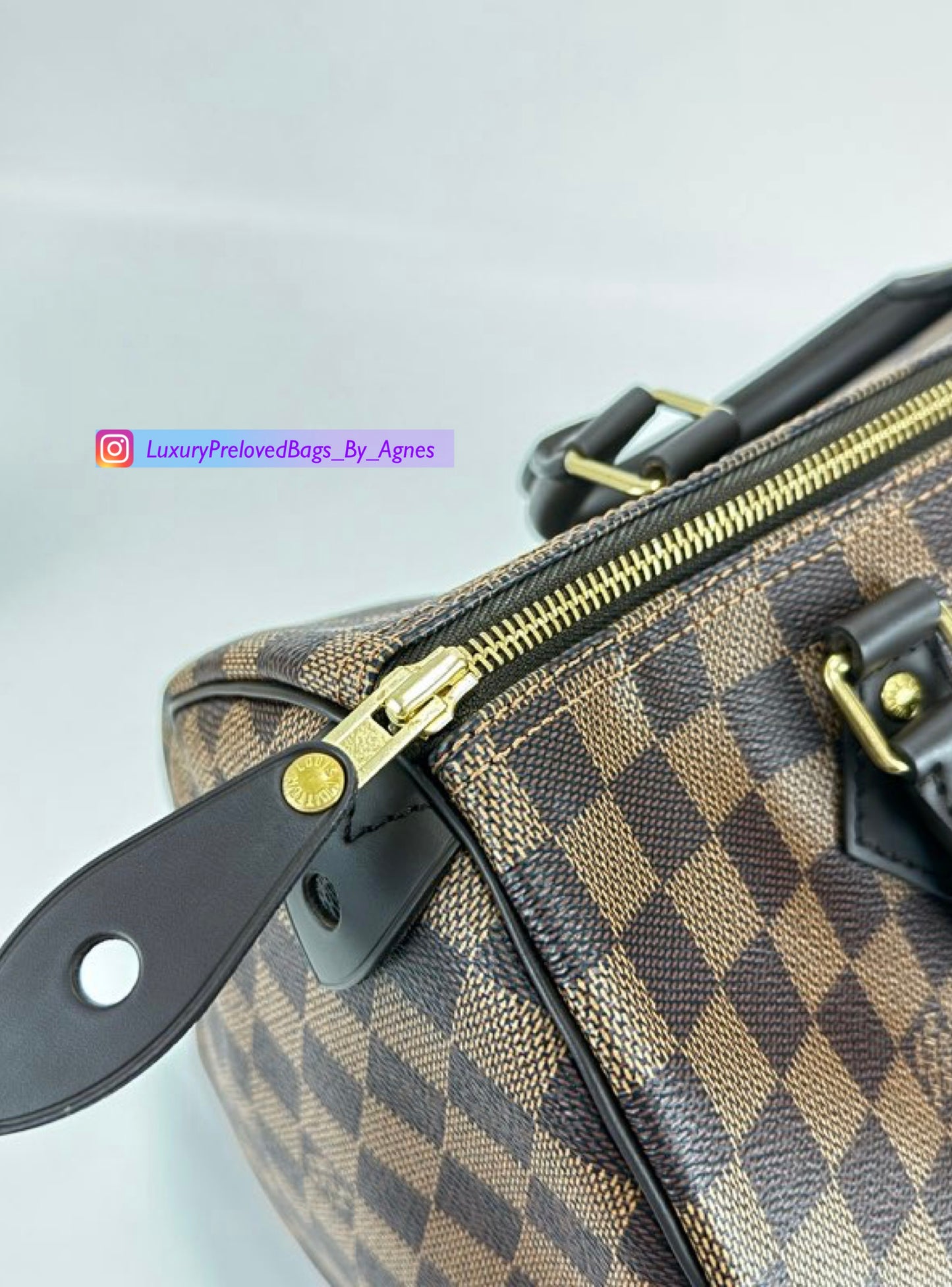 Lv Speedy 30 Damier