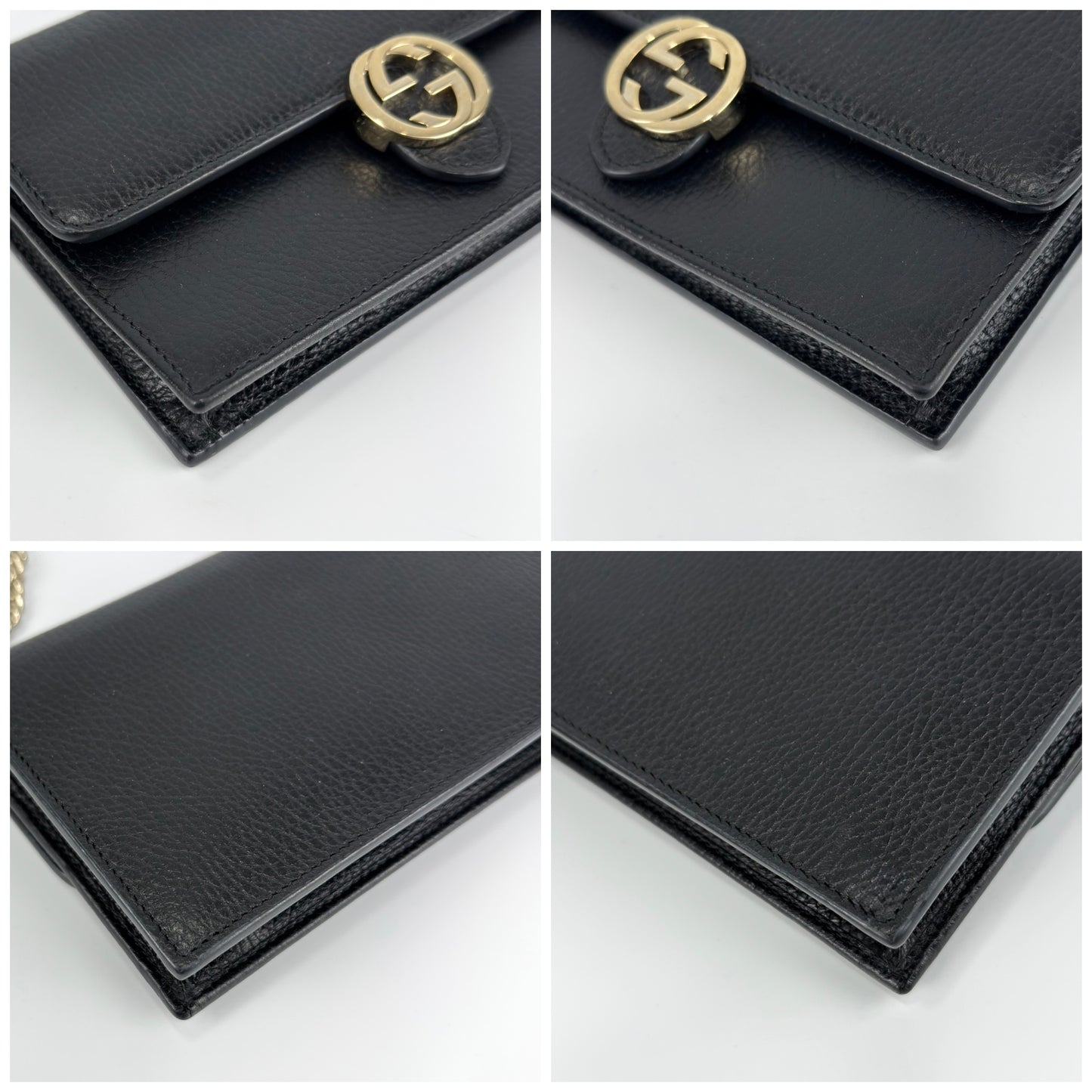 Gucci Interlocking Wallet on Chain
