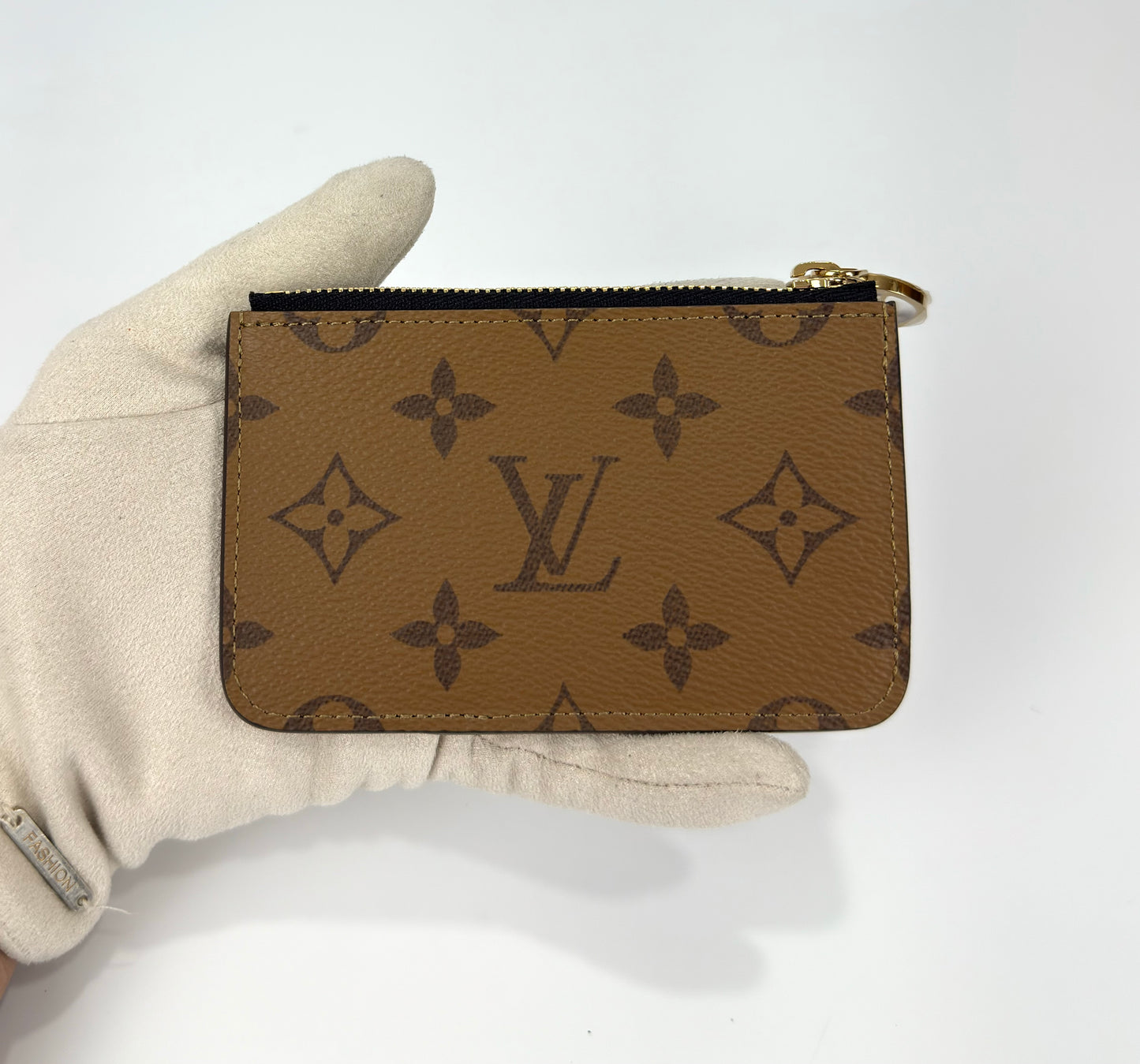 Louis Vuitton Reverse Monogram Zipped Romy Card Holder