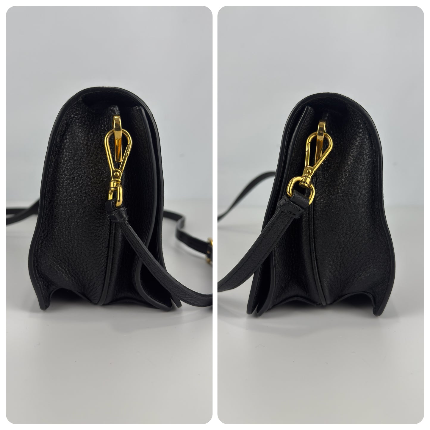Prada Vitello Daino Leather Crossbody Bag