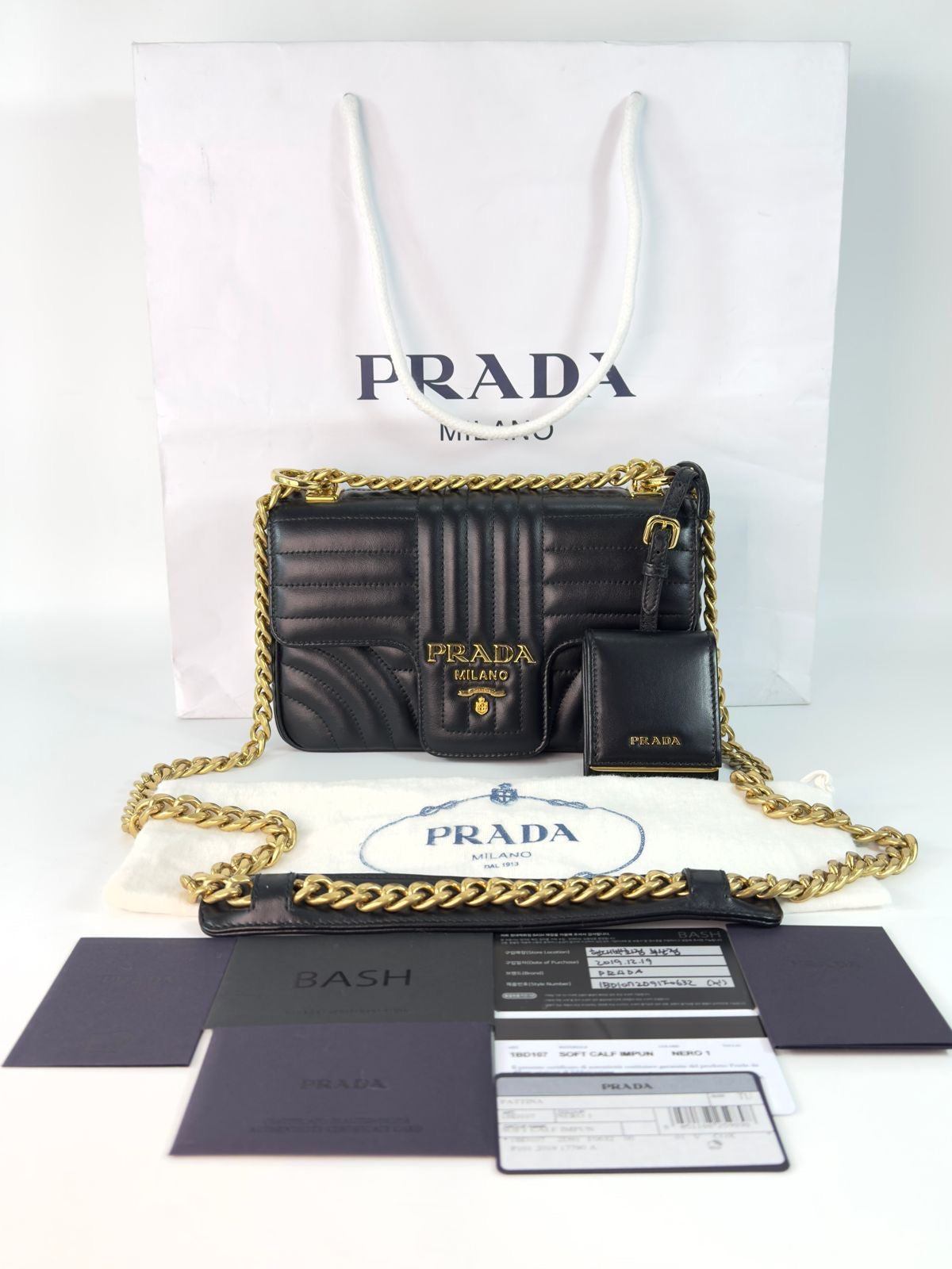 Prada diagramme in small