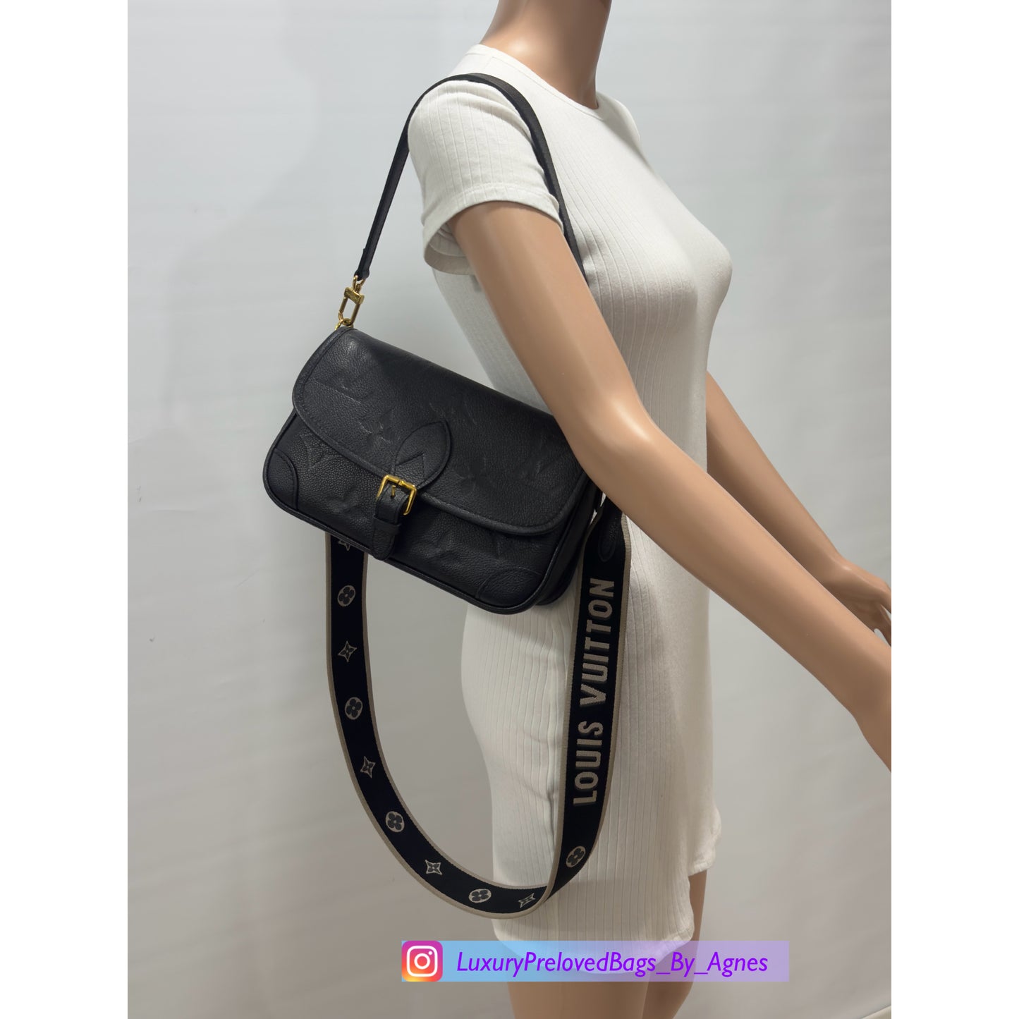 Louis Vuitton Diane Monogram Empreinte Leather