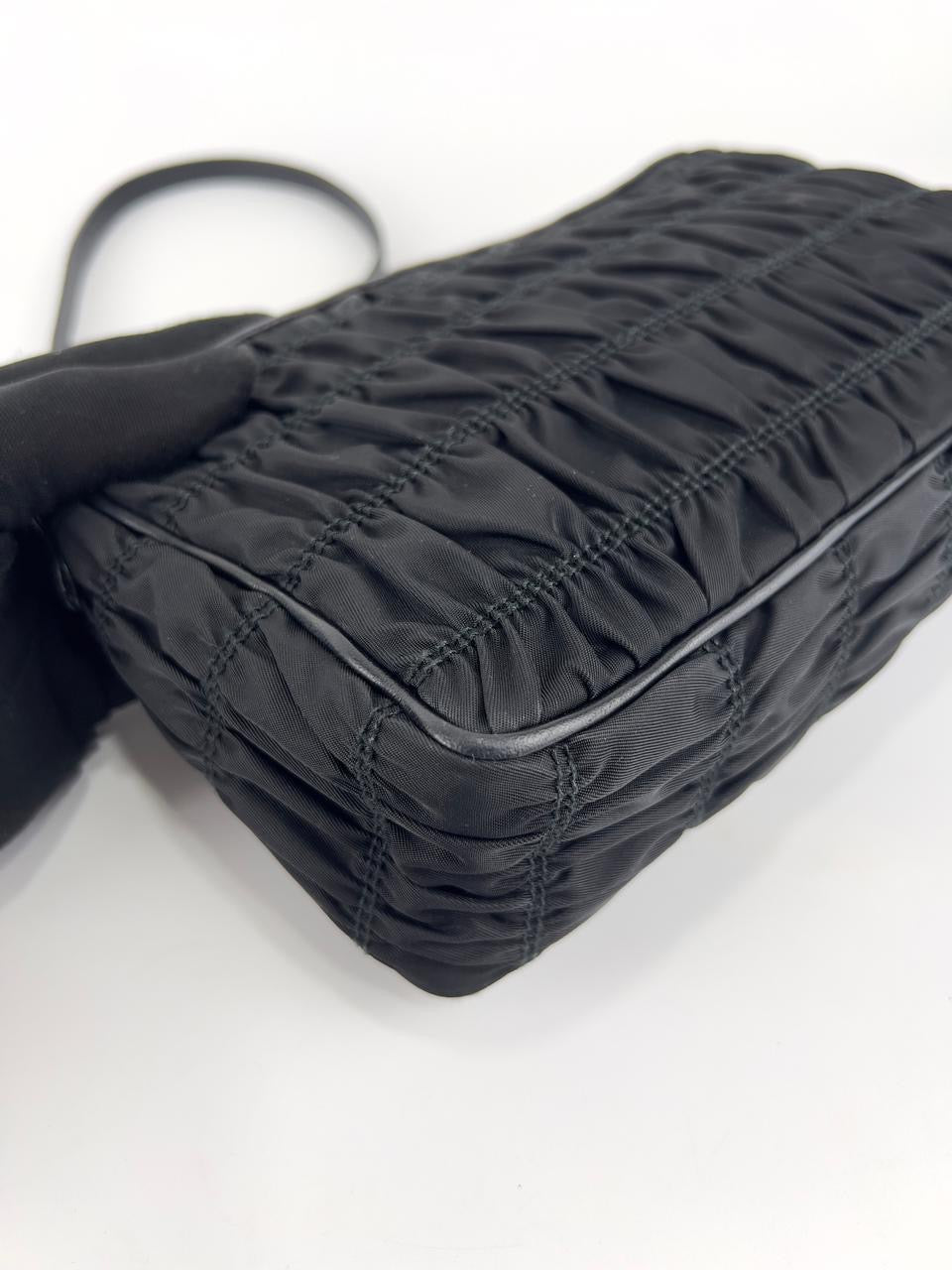 Prada gaufre crossbody bag