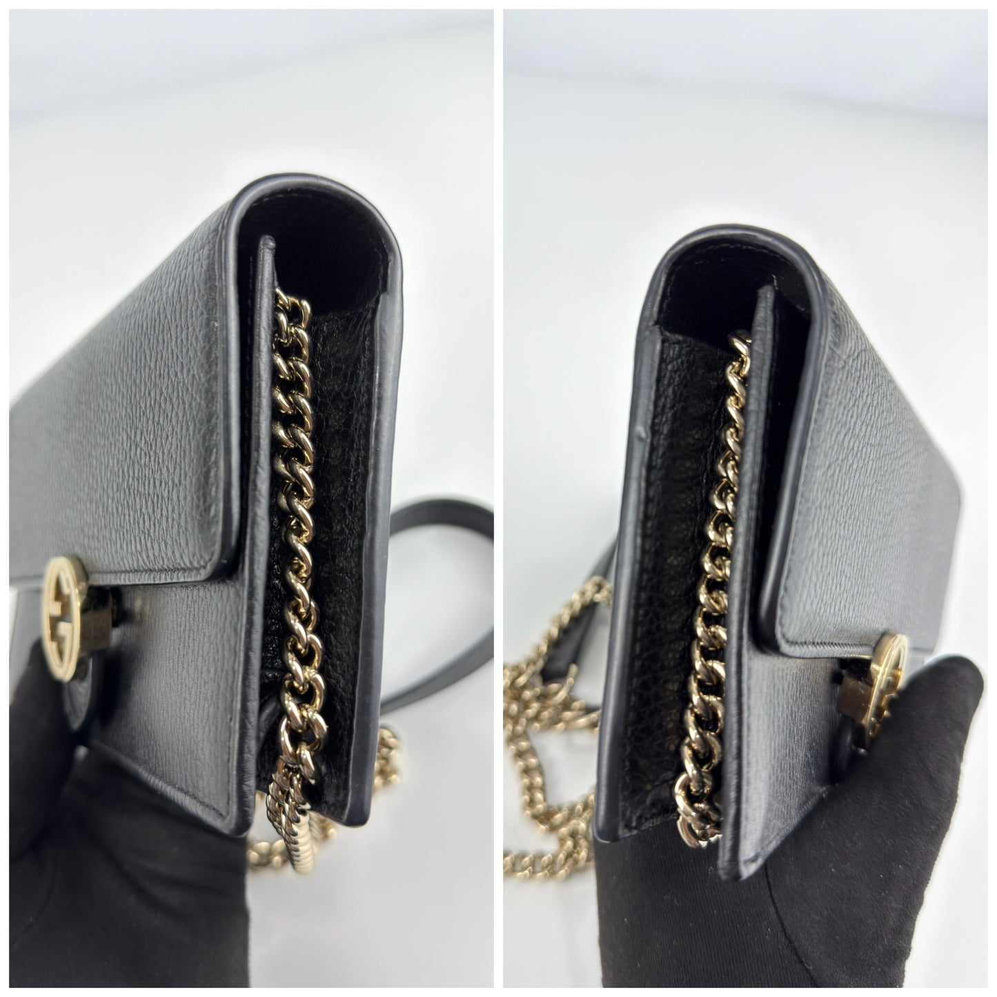 Gucci Interlocking Wallet on Chain