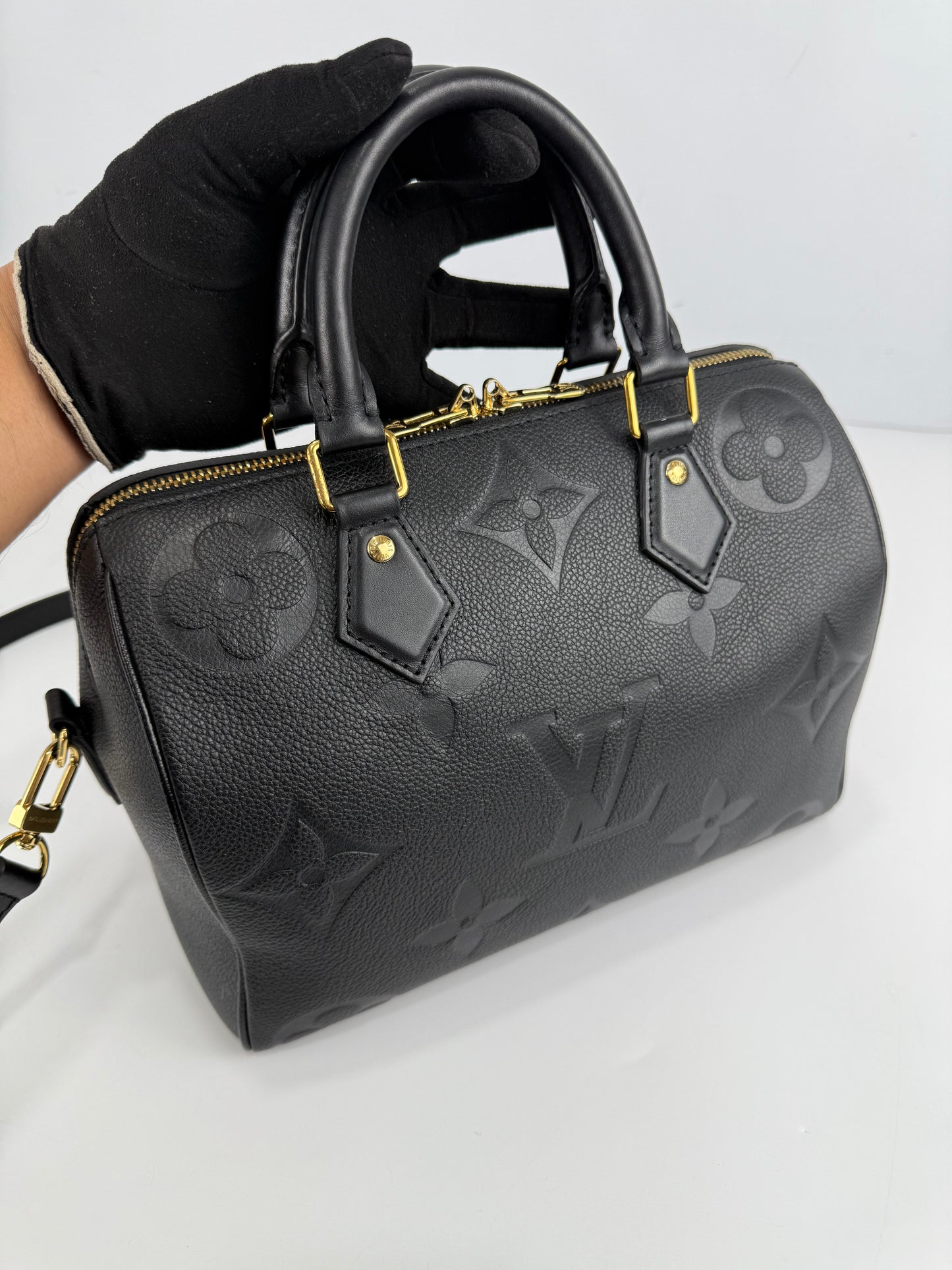 Louis Vuitton Speedy Bandoulière 25 Monogram Empreinte