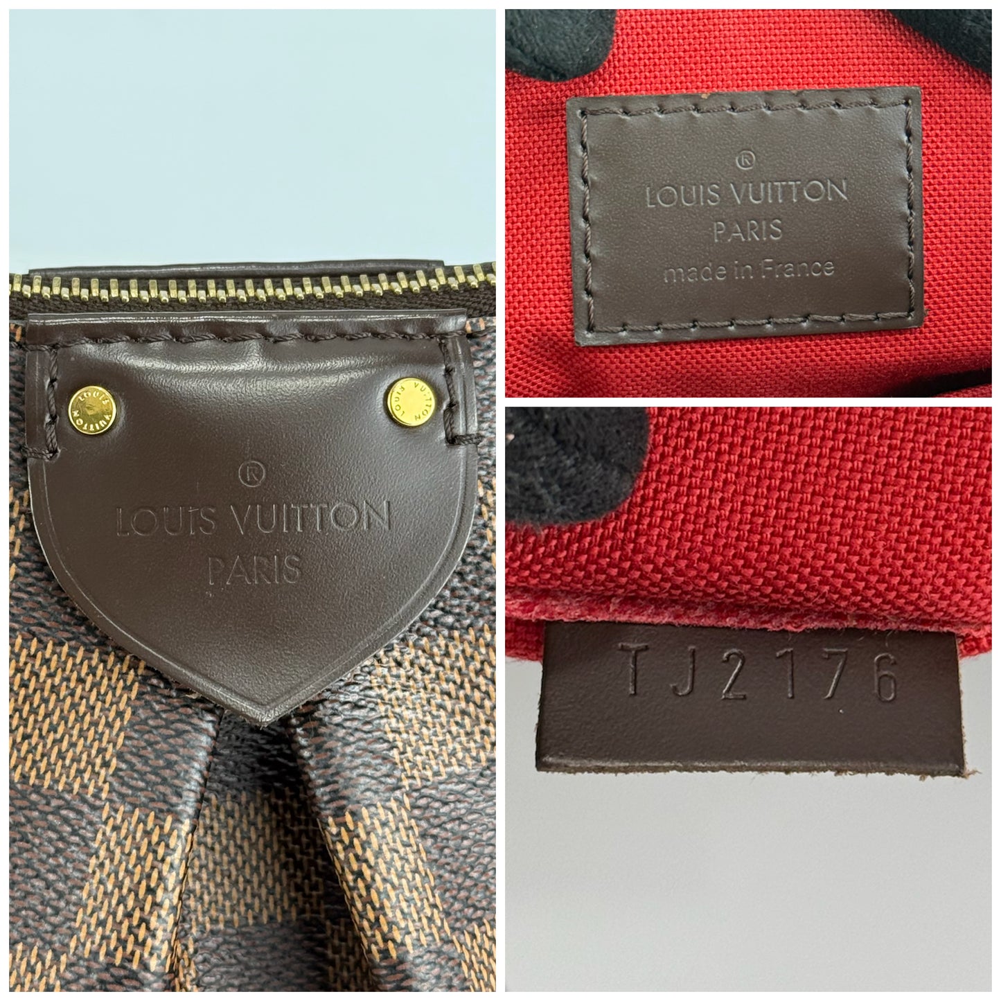 Louis Vuitton Siena Pm Damier Ebene