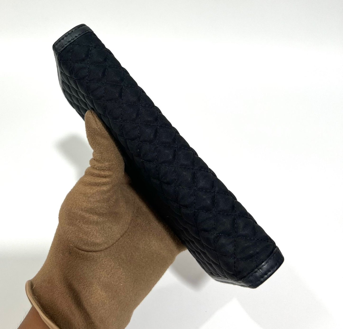 Prada Quilted Nylon Long Wallet