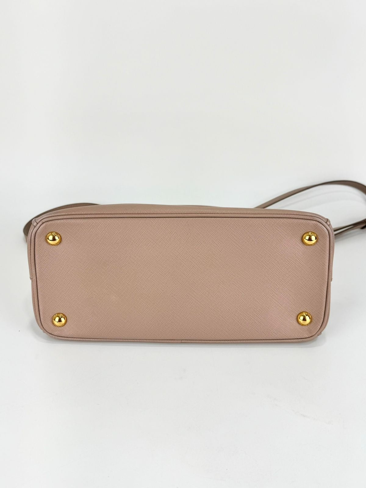 Prada Saffiano Lux double zip