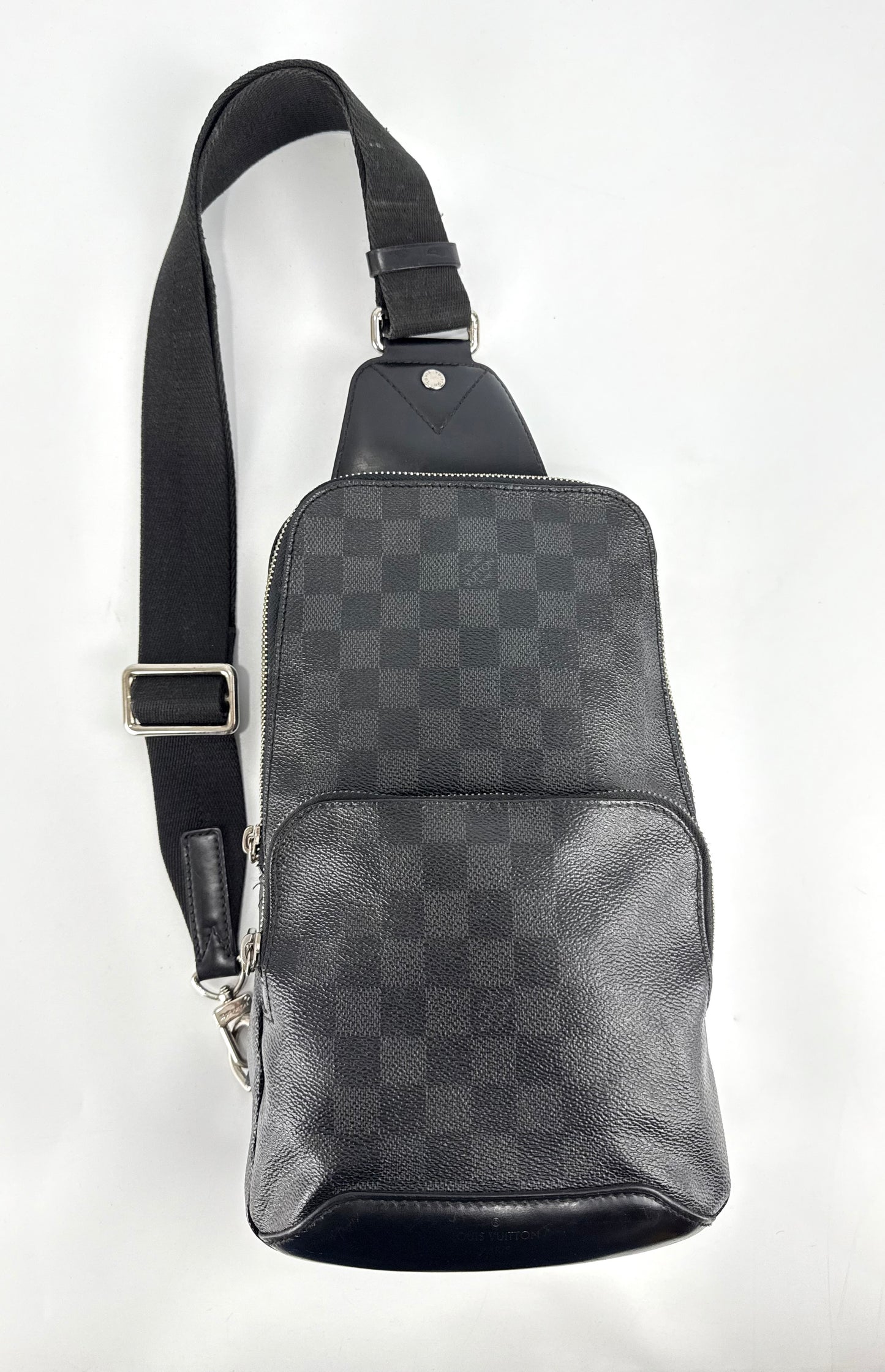 Louis Vuitton Avenue Sling Bag Damier Graphite Canvas