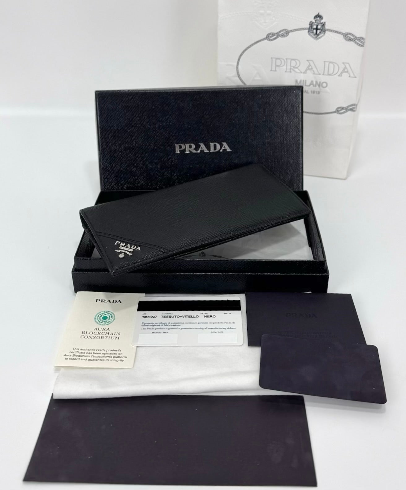 Prada Saffiano Leather Wallet