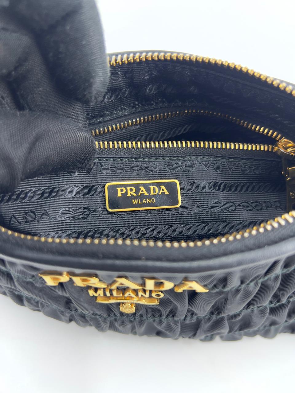 Prada gaufre crossbody bag