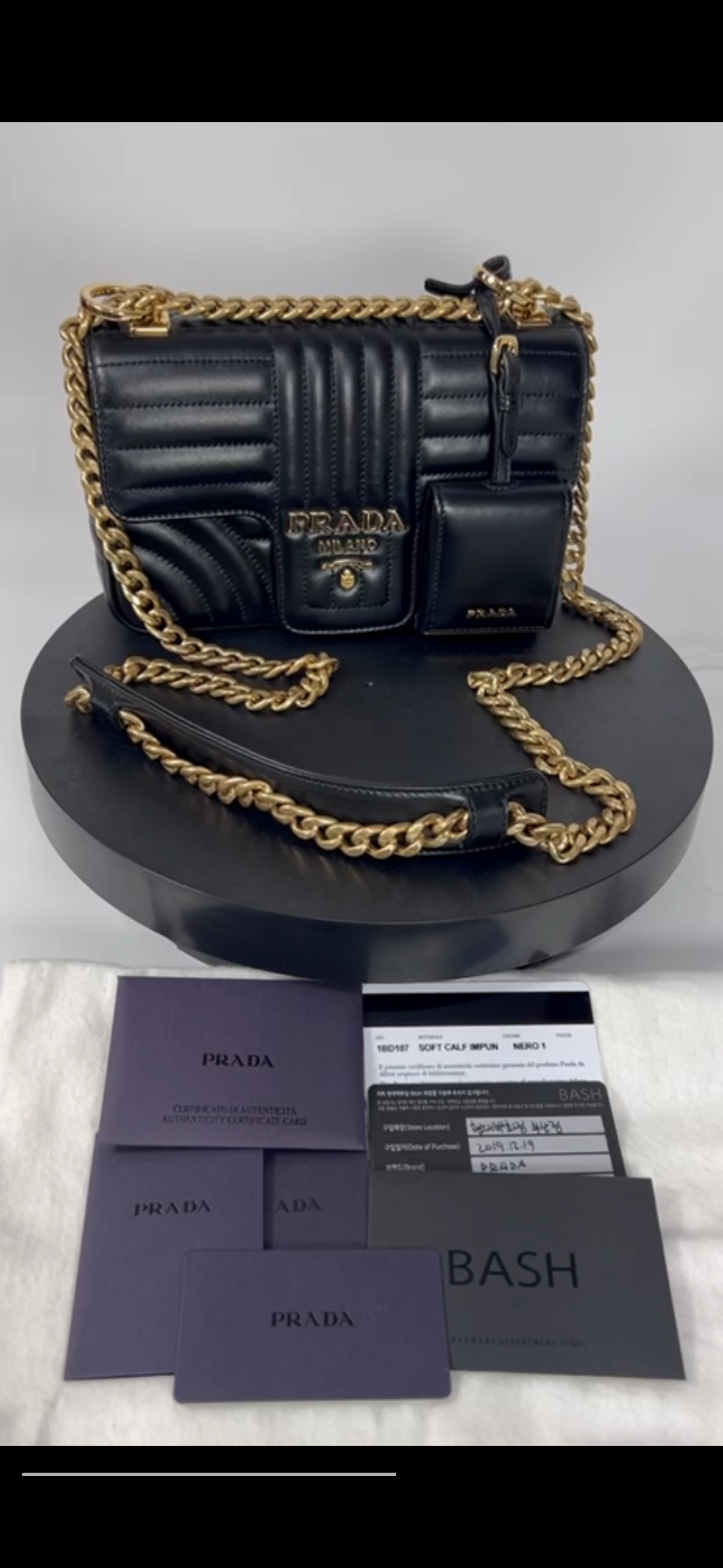 Prada diagramme in small