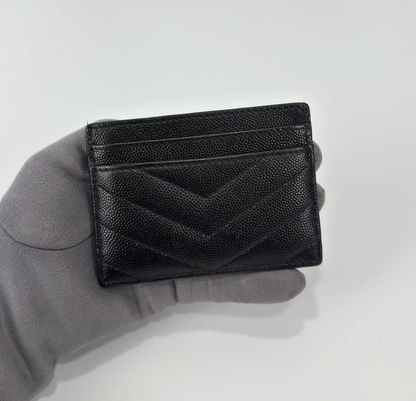 Ysl Monogram Quilted Leather Card Holder