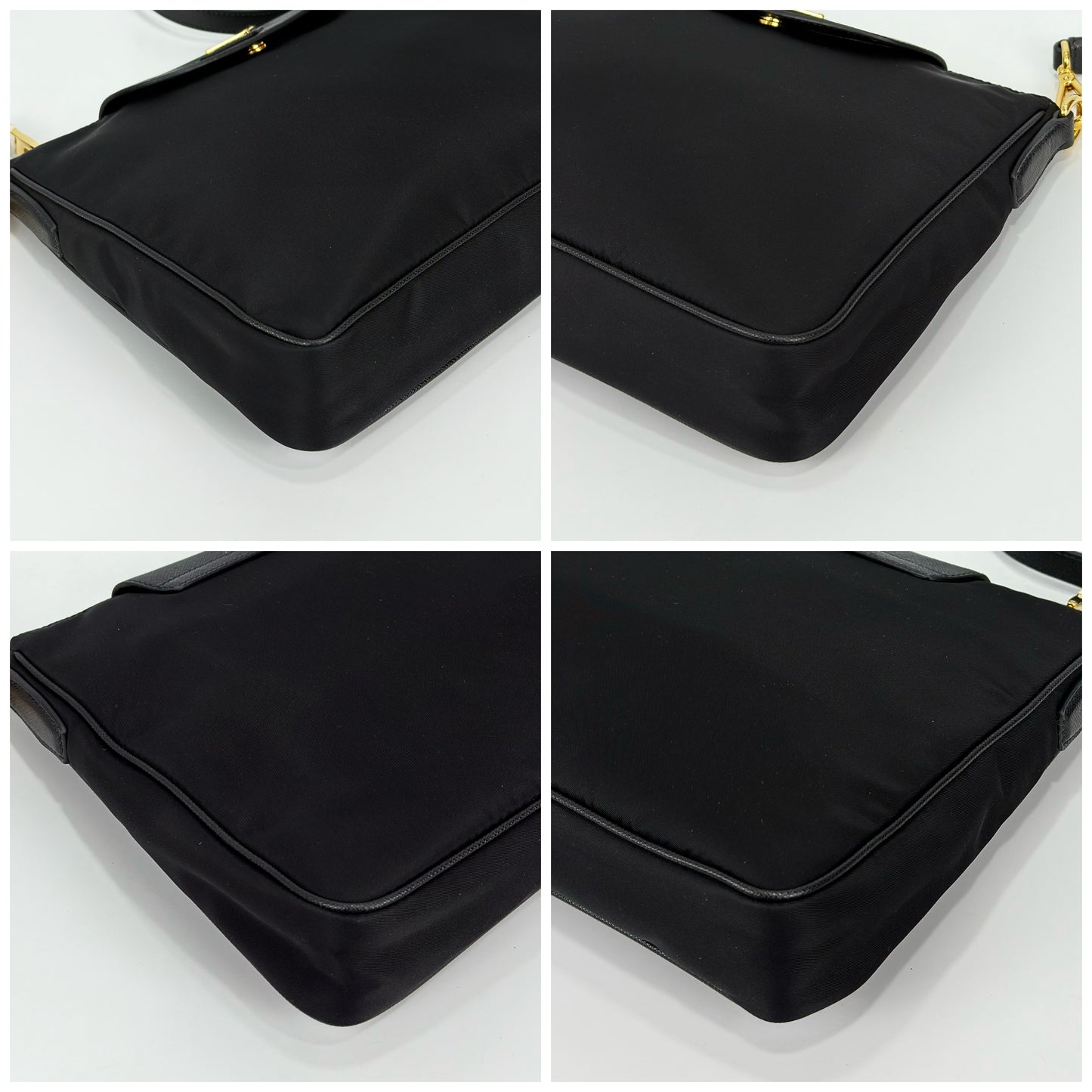 Prada Tessuto Saffiano Nylon Crossbody Bag