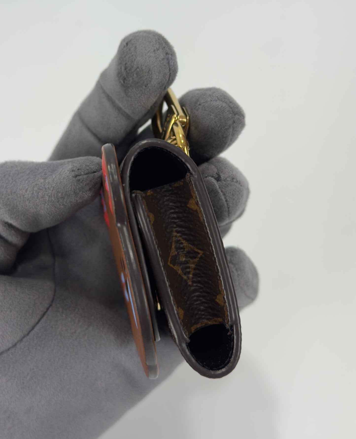 Louis Vuitton Monogram Teddy Bear Earphone Case
