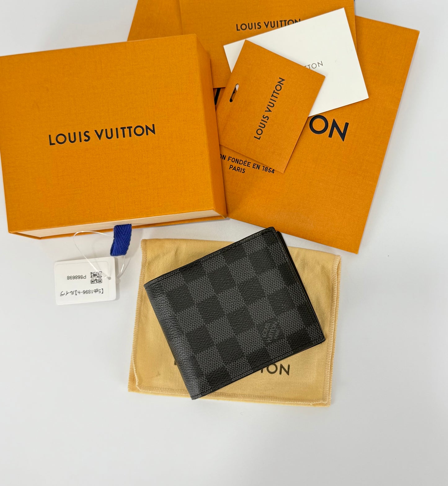 Louis Vuitton Damier Graphite Wallet