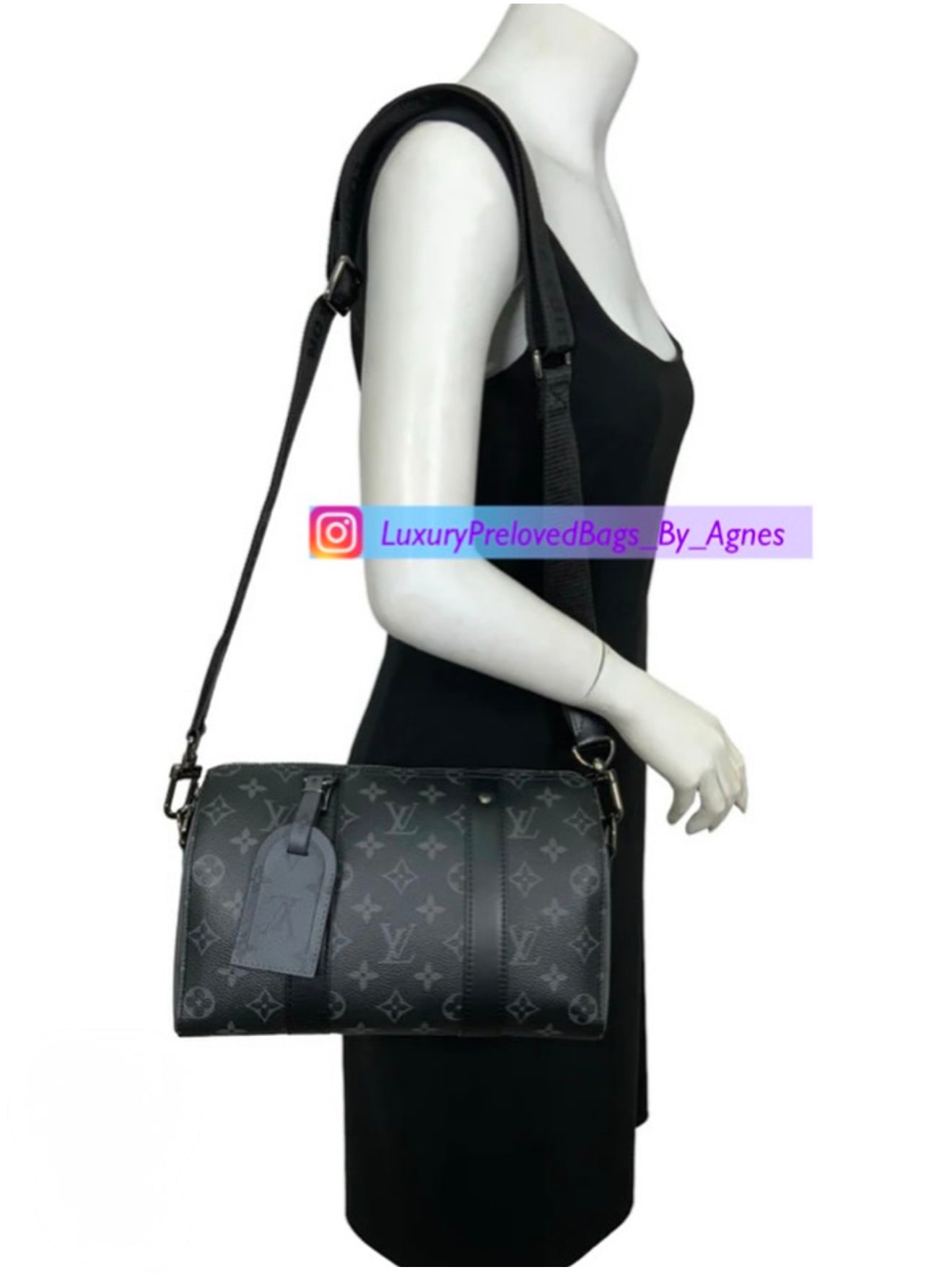 Louis Vuitton City Keepall Monogram Eclipse