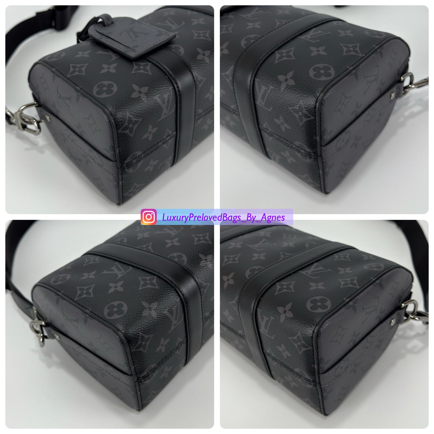 Louis Vuitton City Keepall Monogram Eclipse