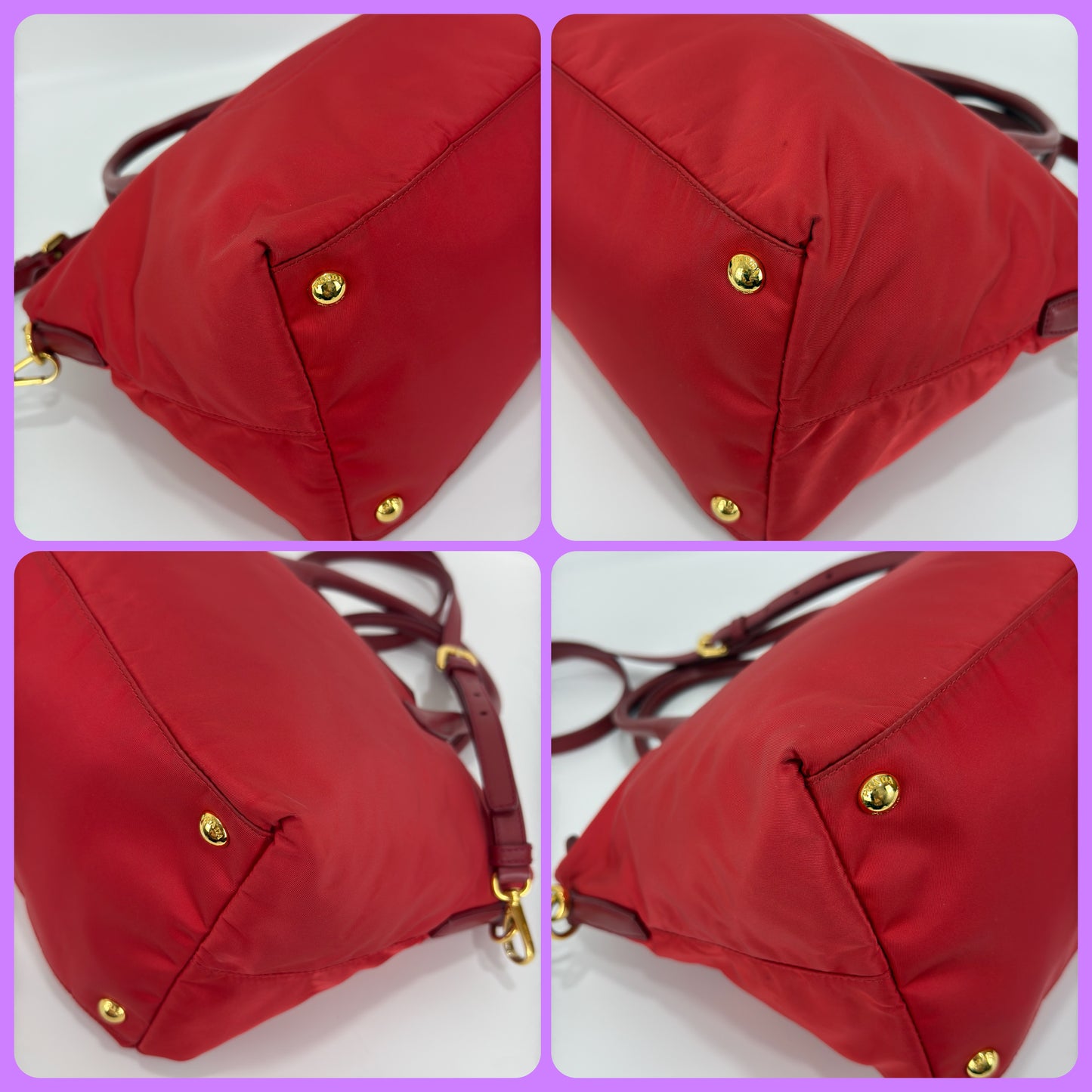 Prada tessuto saffiano