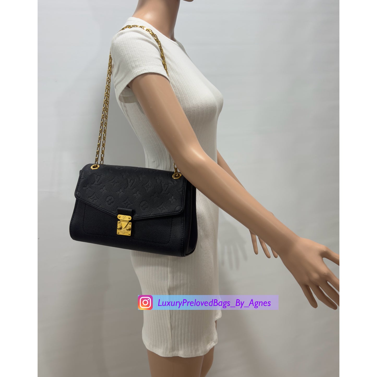 Louis Vuitton Monogram Empreinte Leather St Germain Pm
