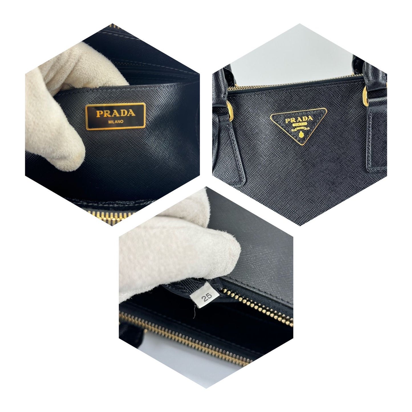 Prada Bn2274 saffiano Lux