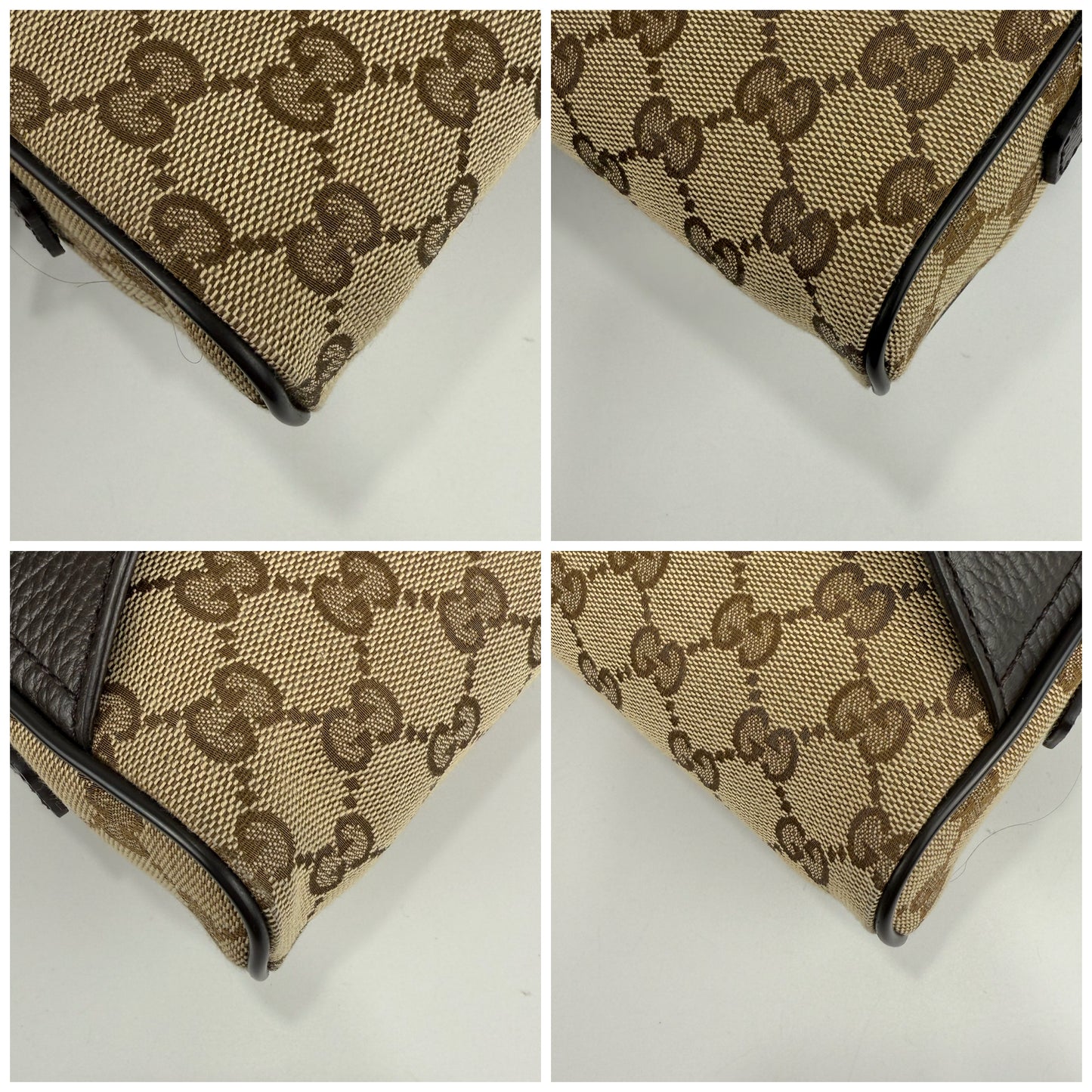 Gucci GG Belt Bag Supreme Brown