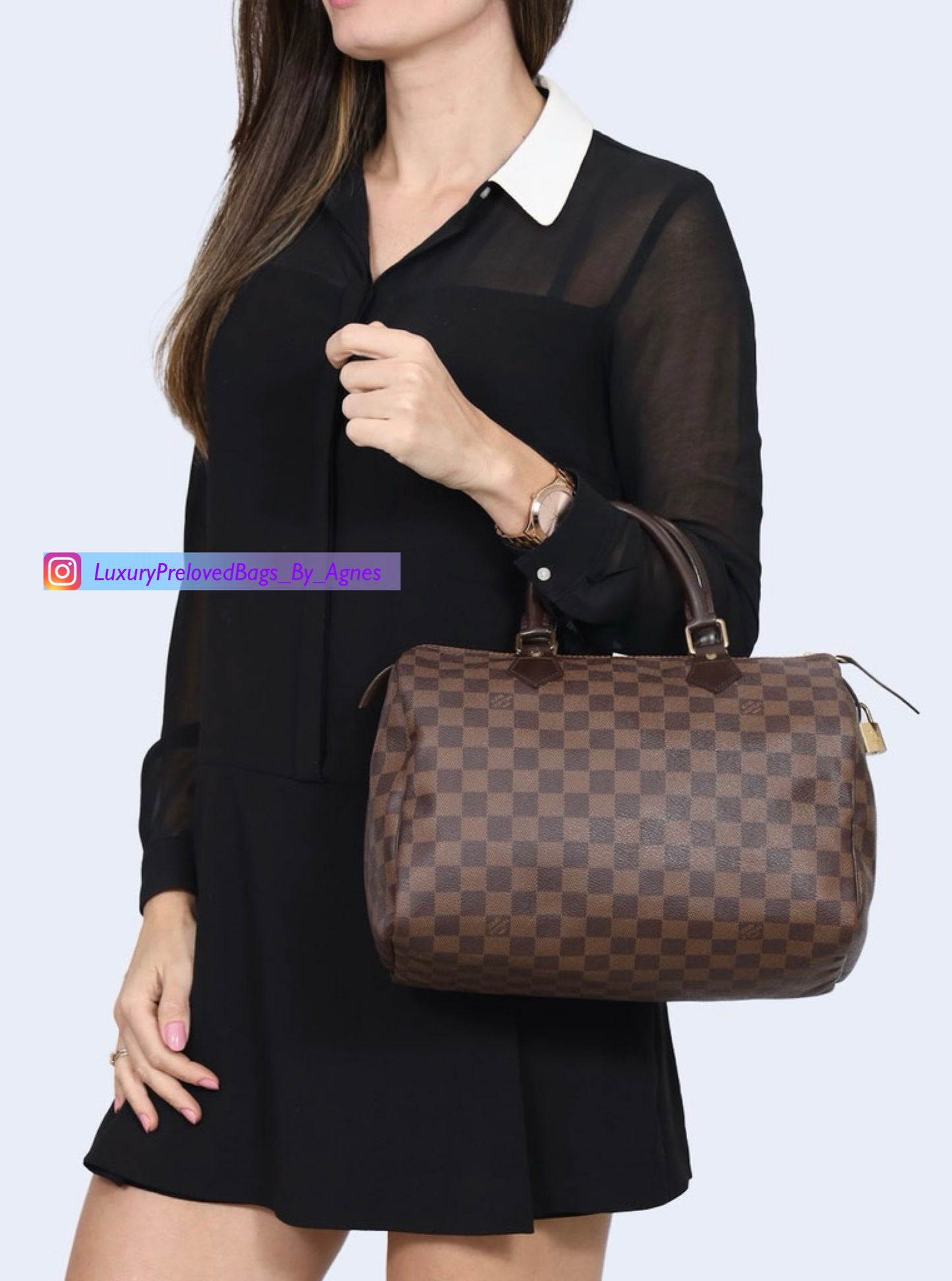 Lv Speedy 30 Damier