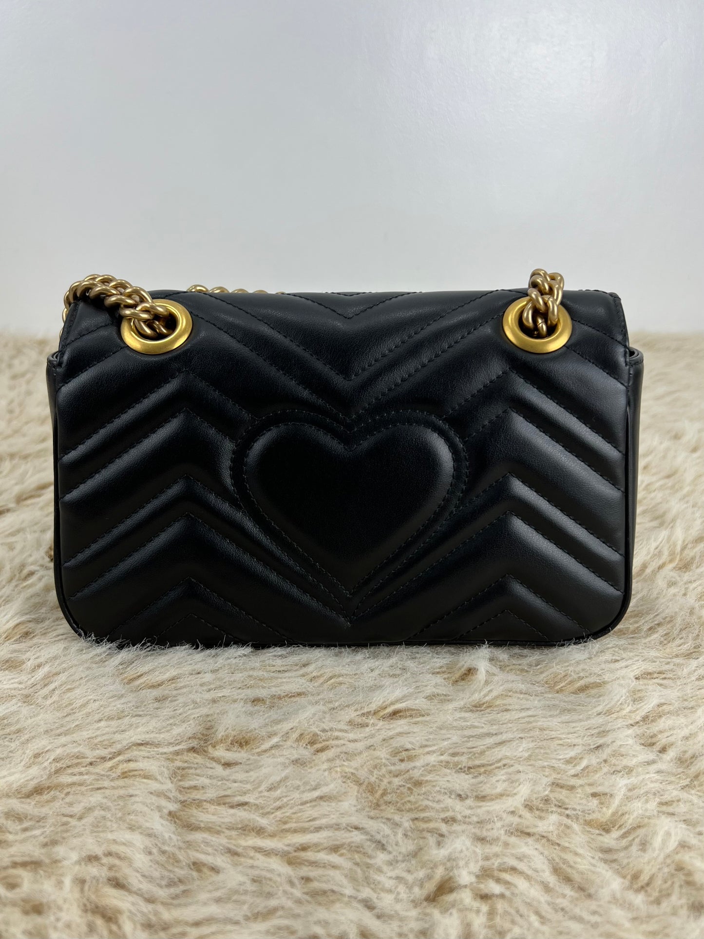 Gucci GG Marmont Mini Matelasse Shoulder Bag