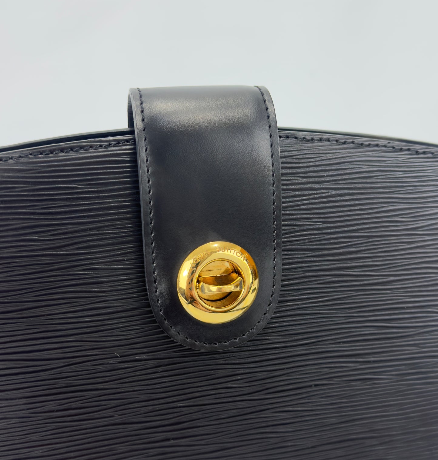 Louis Vuitton Capucines Black Epi Leather