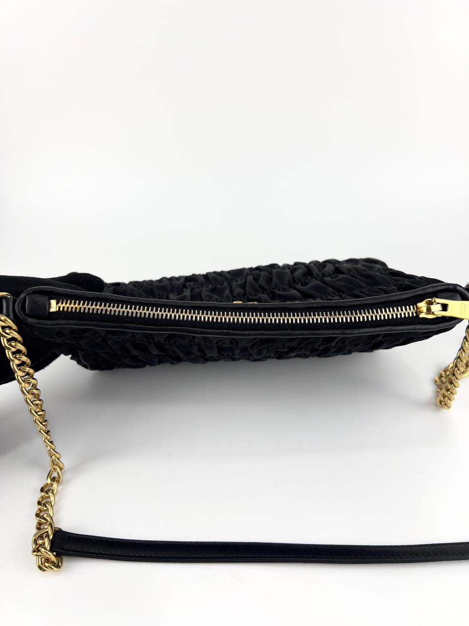 Prada gaufre crossbody bag