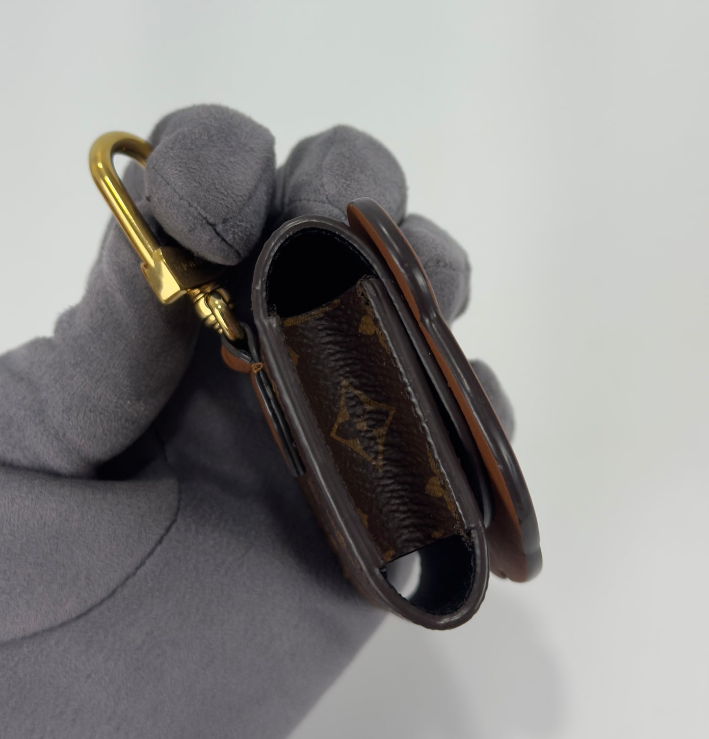 Louis Vuitton Monogram Teddy Bear Earphone Case