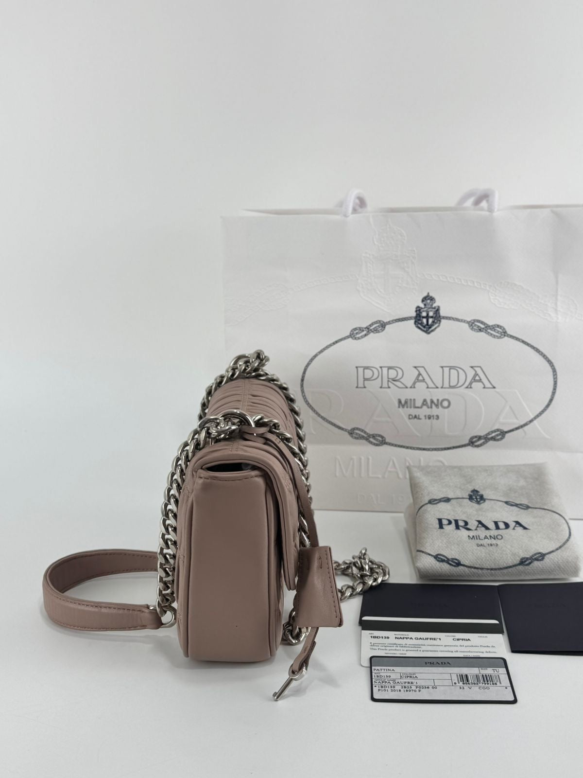 Prada Nappa Gaufre Flap