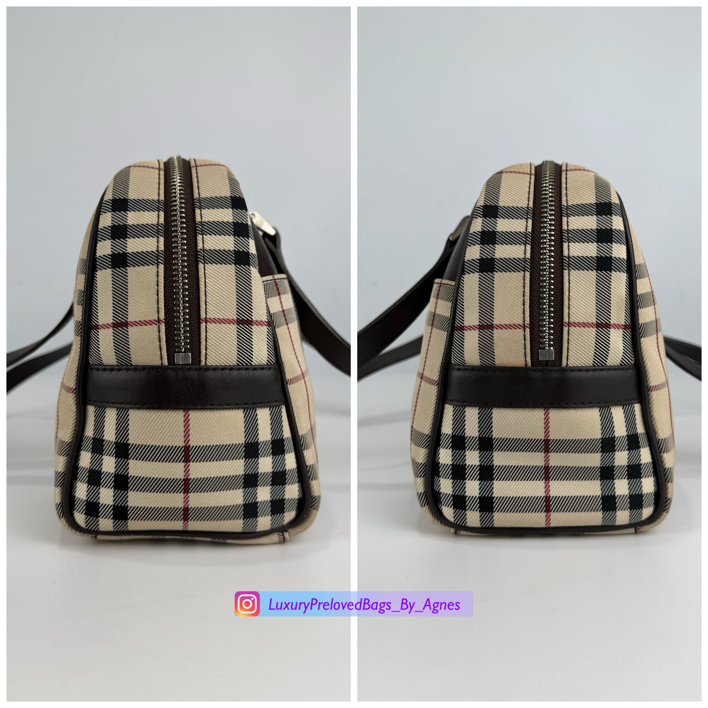 Burberry Nova Check Shoulder Bag