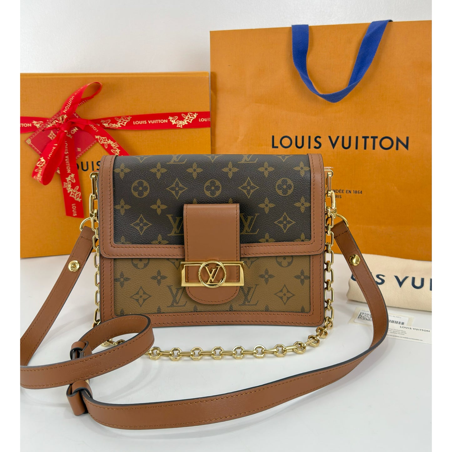 Louis Vuitton Reverse Monogram Dauphine MM