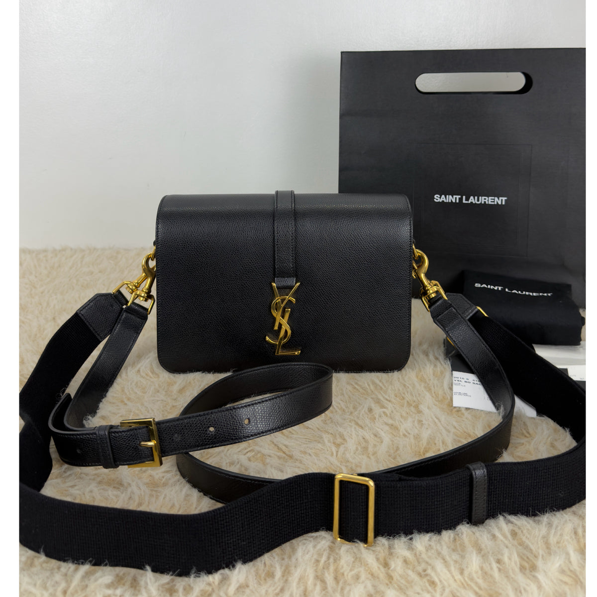 Saint Laurent Medium Classic Monogram Universite Bag