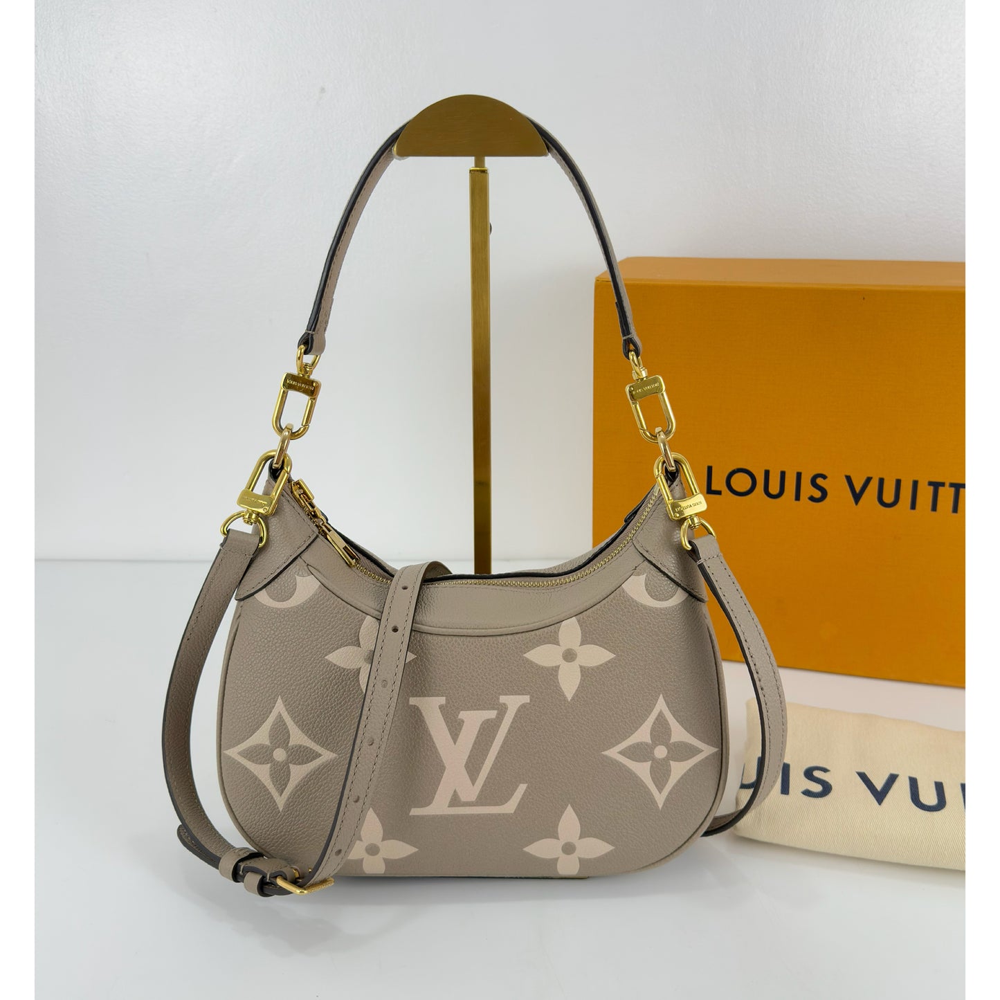 Louis Vuitton Bicolor Monogram Empreinte Bagatelle NM