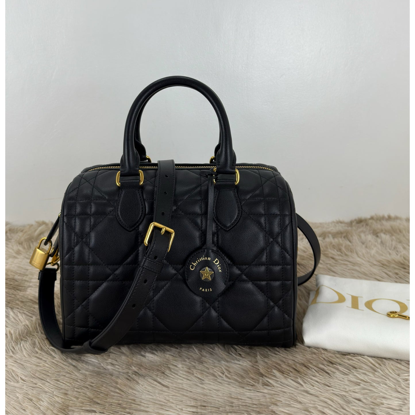 Christian Dior Groove 25 Macrocannage Calfskin